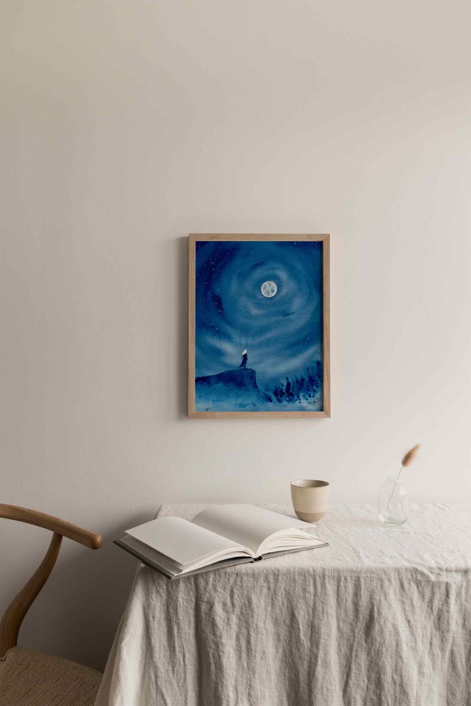 When Will I Tell Them Watercolor Print - by nakedpastor
