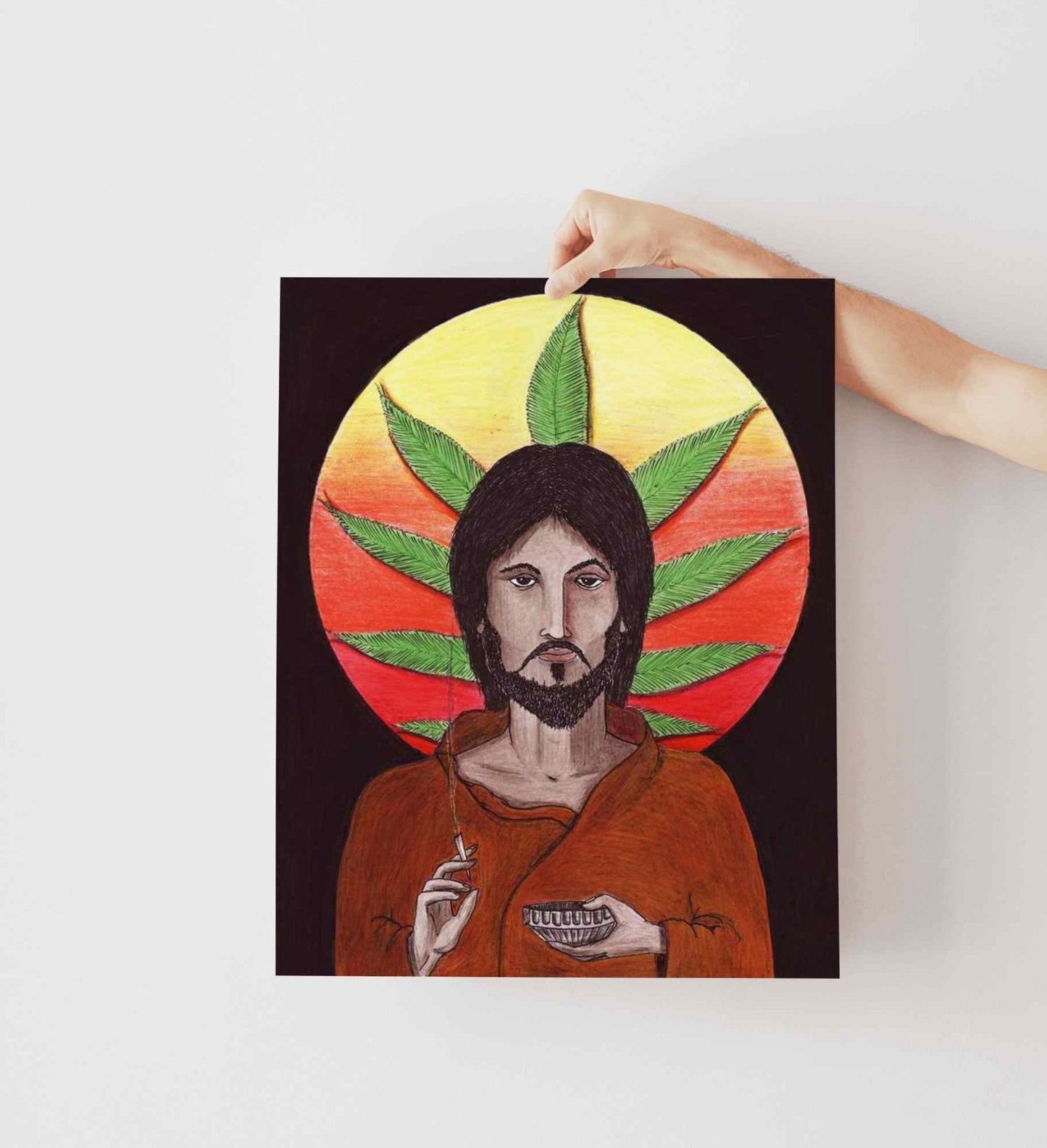 Jesus Higher Print - by nakedpastor