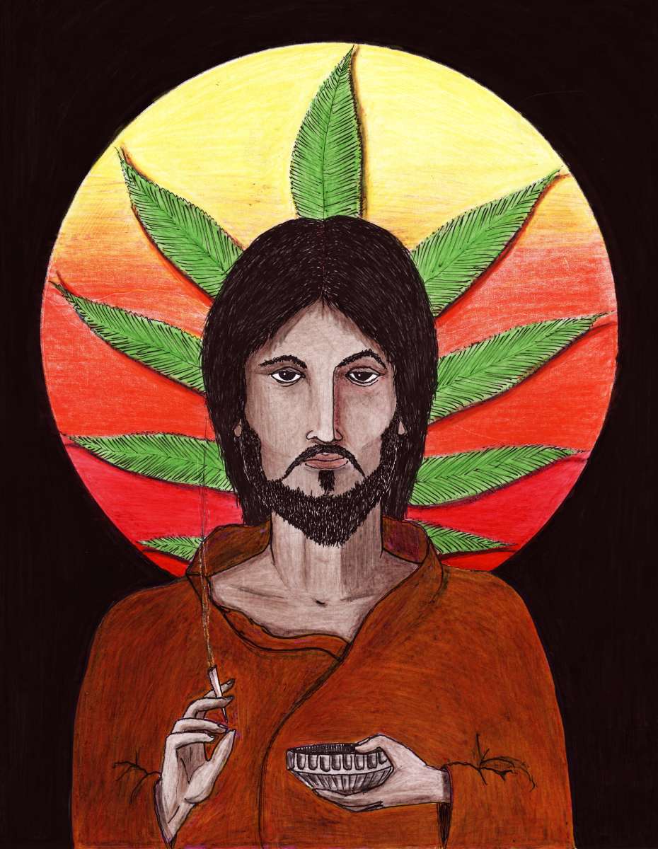 Jesus Higher Print - by nakedpastor