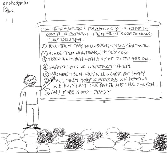 How to Terrorize Your Kids Digital Cartoon - by nakedpastor