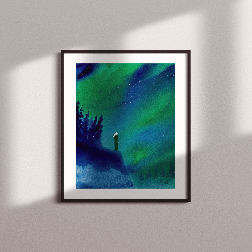 Timber Series "I Am Light" Print - by nakedpastor