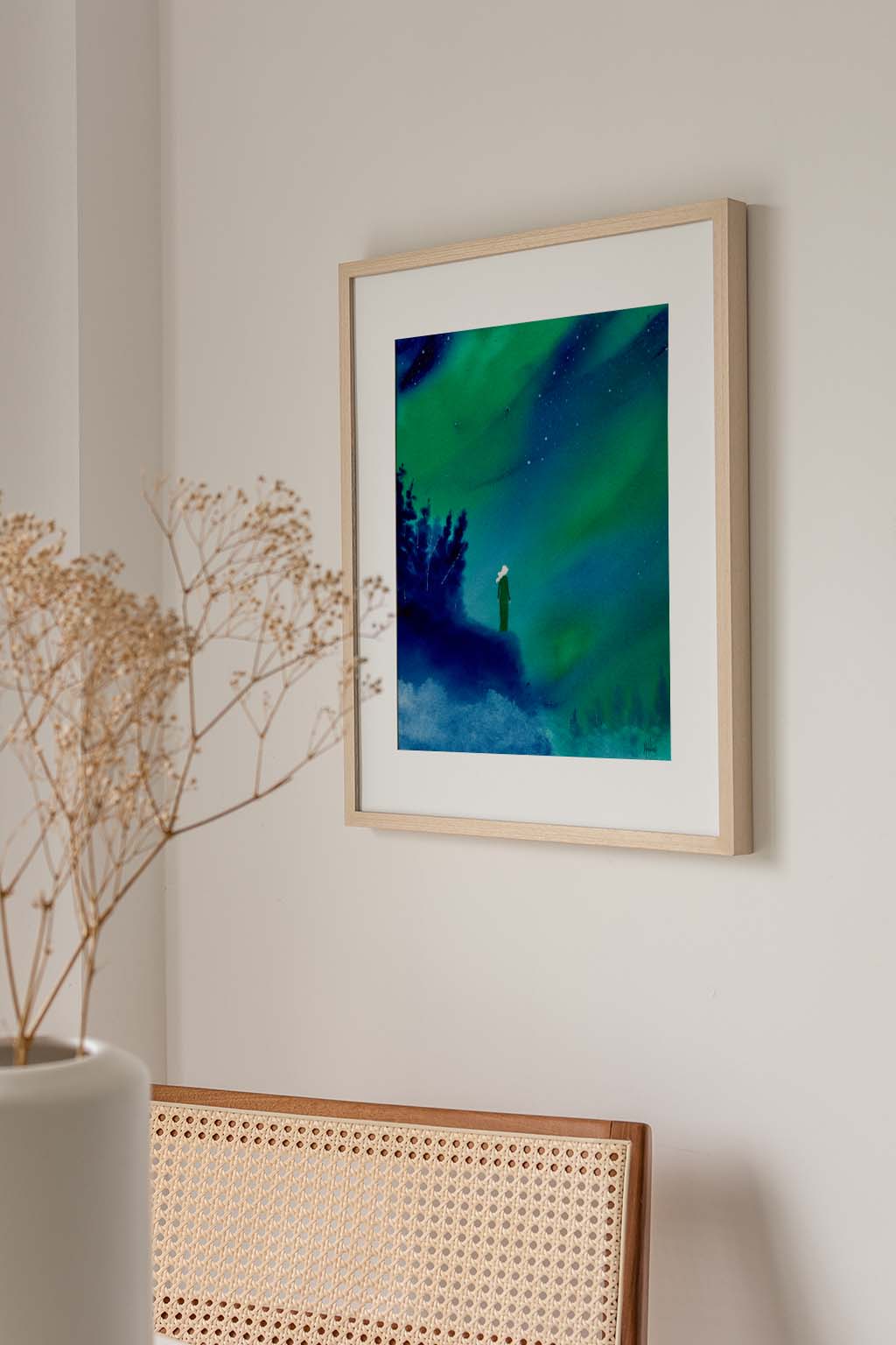 Timber Series "I Am Light" Print - by nakedpastor