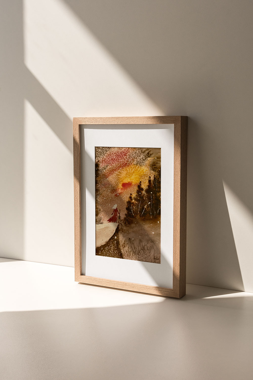 Timber Series "I Won't Stop Singing" Print - by nakedpastor