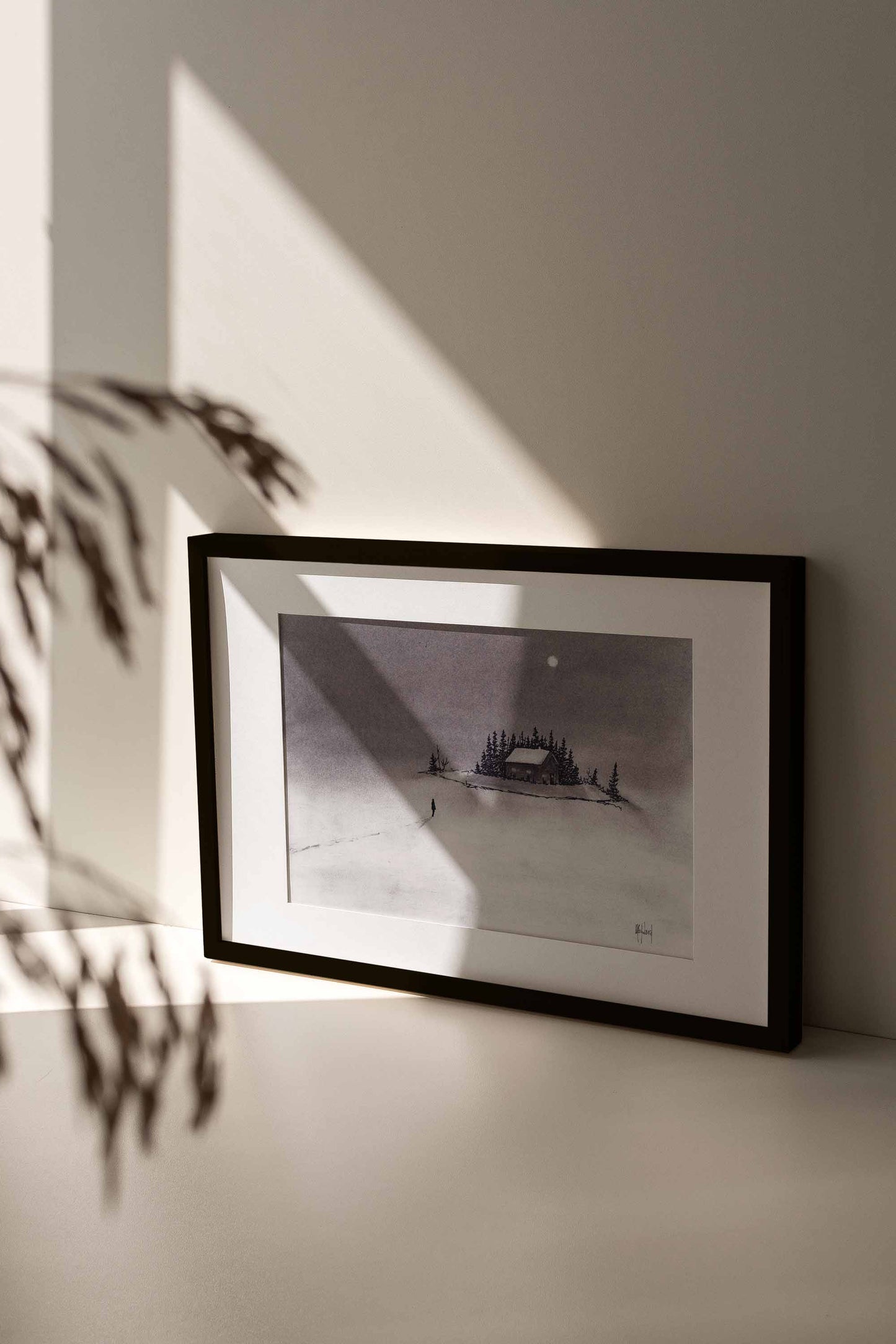 I Just Want to Come Home Charcoal Print - by nakedpastor