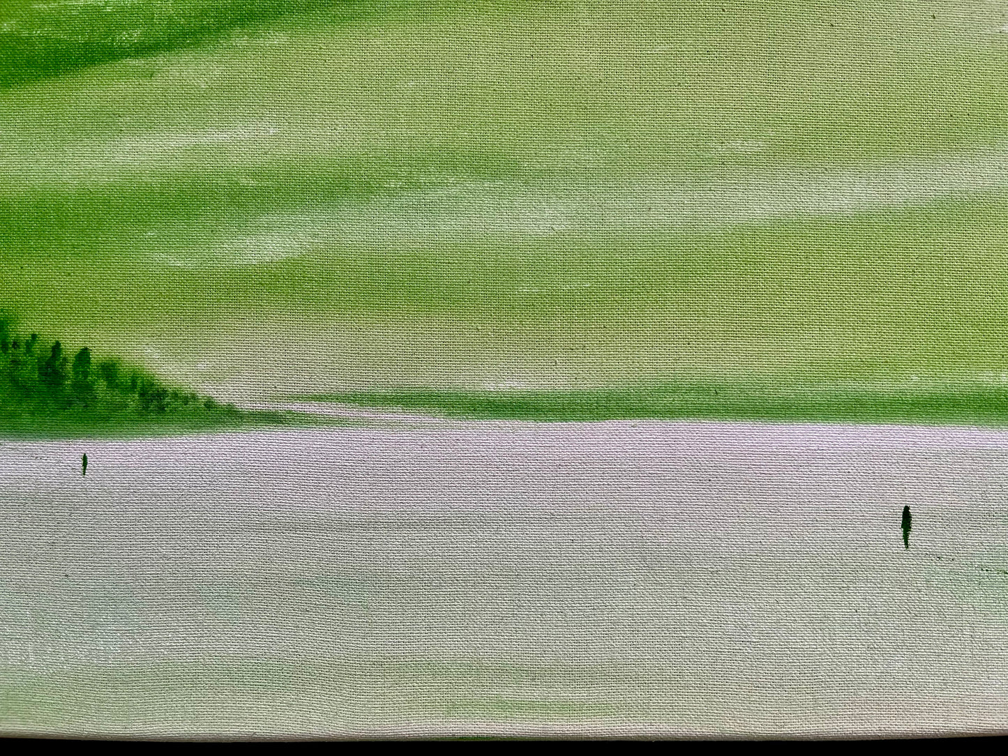 I Will Meet Myself Original Acrylic on Canvas - by nakedpastor