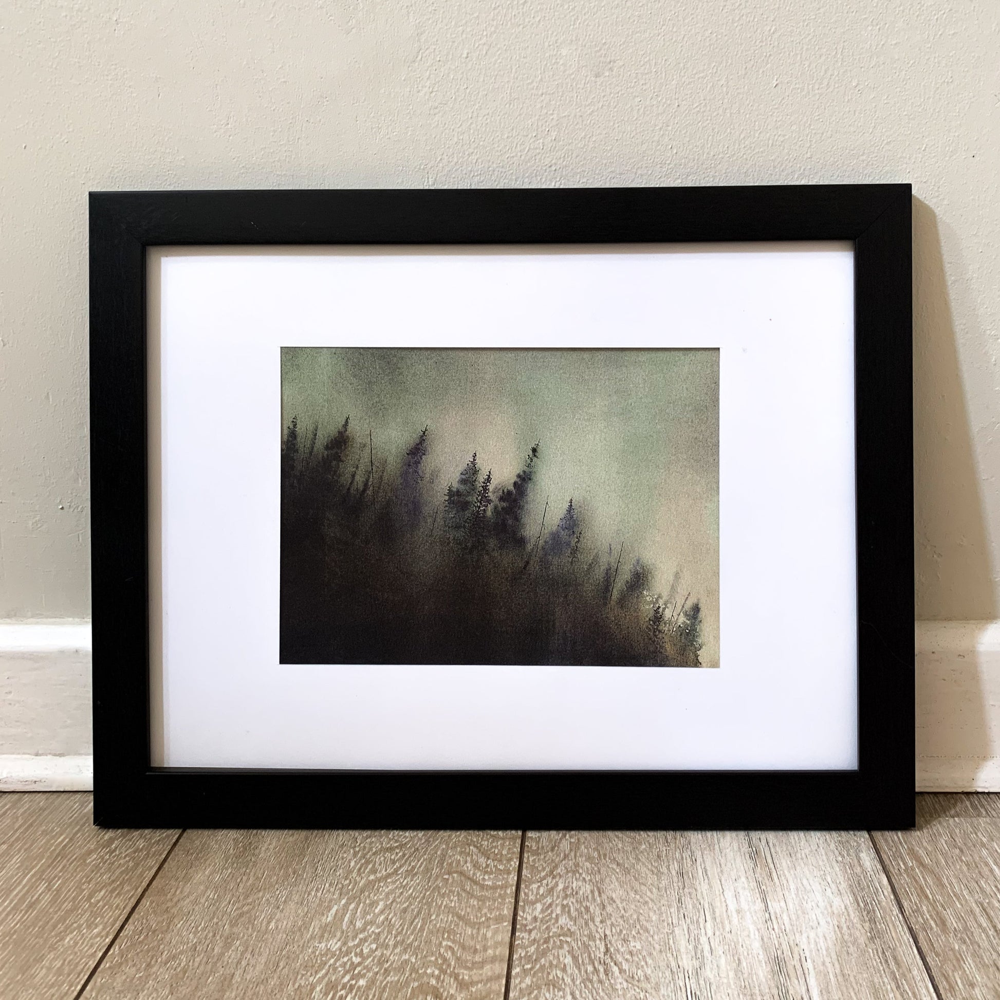 Where Do We Go From Here Watercolor Print - by nakedpastor