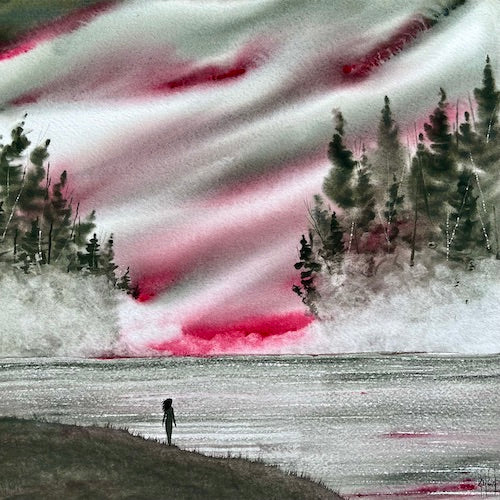 I Now Know I Belong Watercolor Print - by nakedpastor