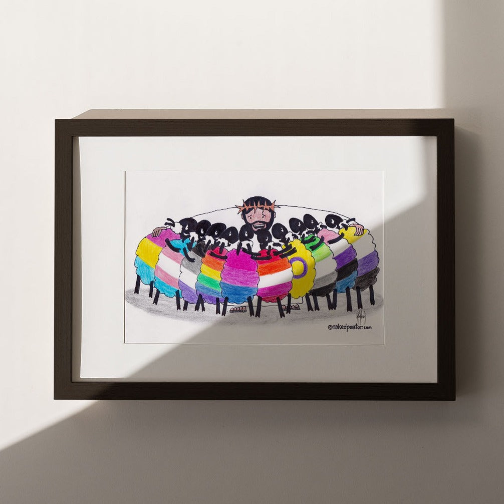 It's Always Pride Print-Queer Christian Art Prints-nakedpastor