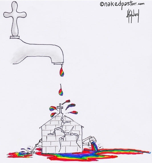 LGBTQ on Tap Digital Cartoon - by nakedpastor