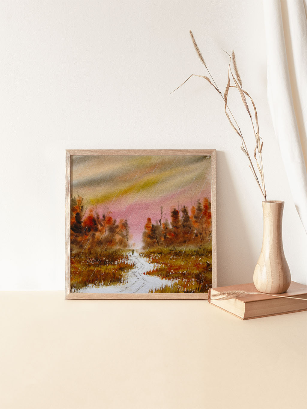 Come Isolate With Me Watercolor Print - by nakedpastor