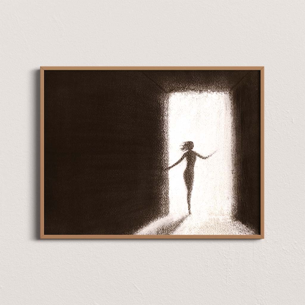 Sophia Light Print - by nakedpastor