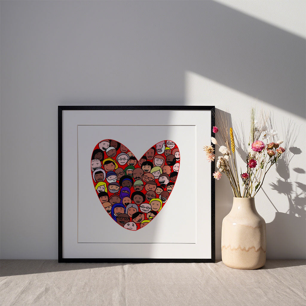 Love Everybody Print-Queer Christian Art Prints-nakedpastor