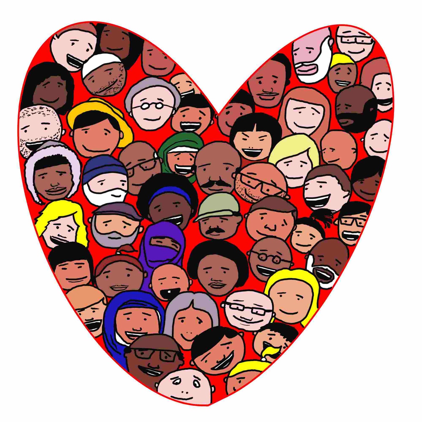 Love Everybody Print - by nakedpastor