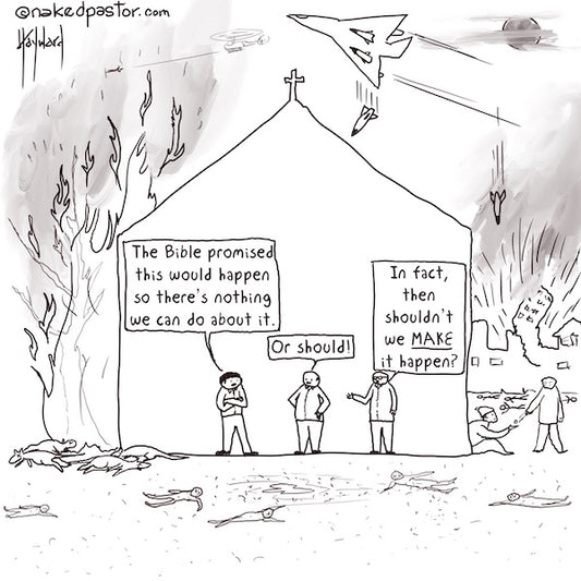 Making Bad Things Happen Digital Cartoon - by nakedpastor