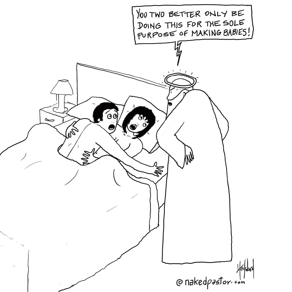 Making Babies Digital Cartoon - by nakedpastor