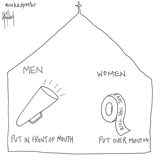 Megaphone Tape Digital Cartoon - by nakedpastor