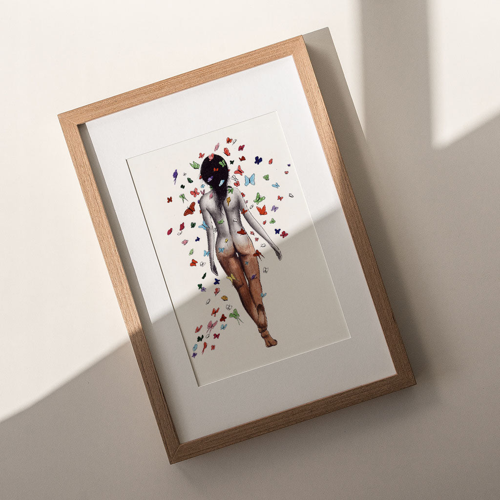 Sophia Metamorphosis Print - by nakedpastor