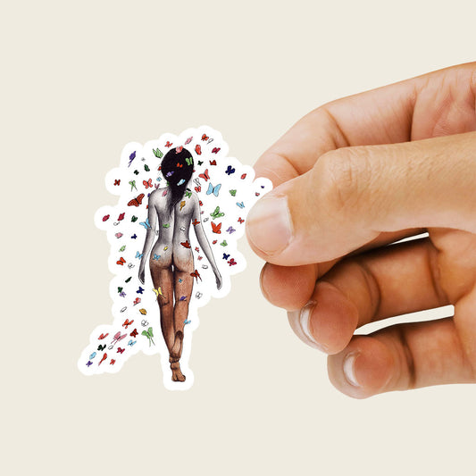 Sophia Metamorphosis Sticker - by nakedpastor