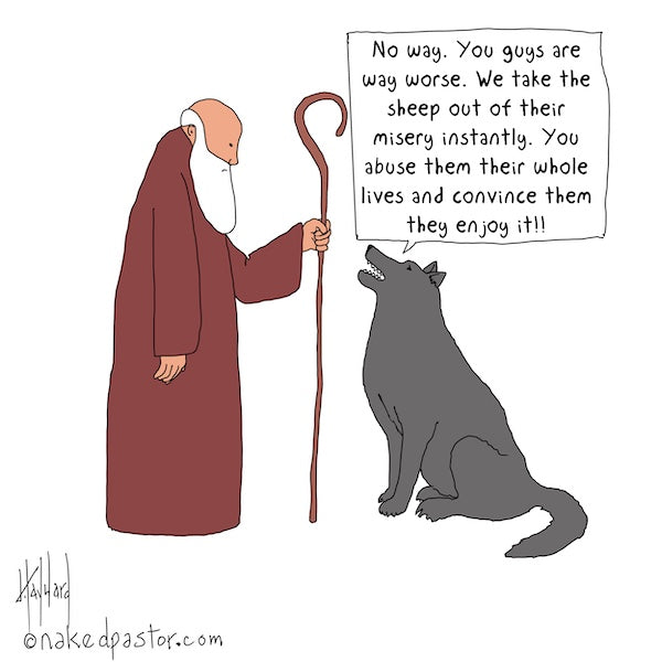 Misery Digital Cartoon - by nakedpastor