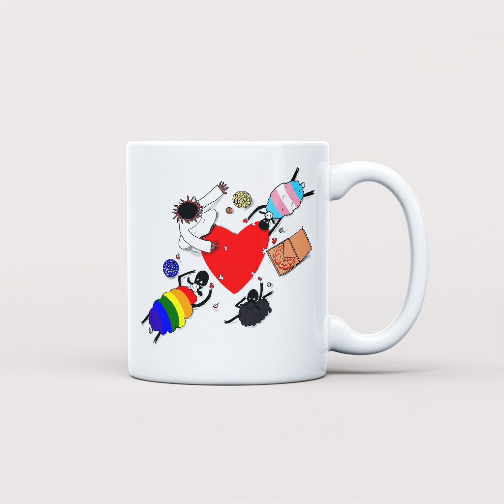 Puzzle of Love Mug - by nakedpastor
