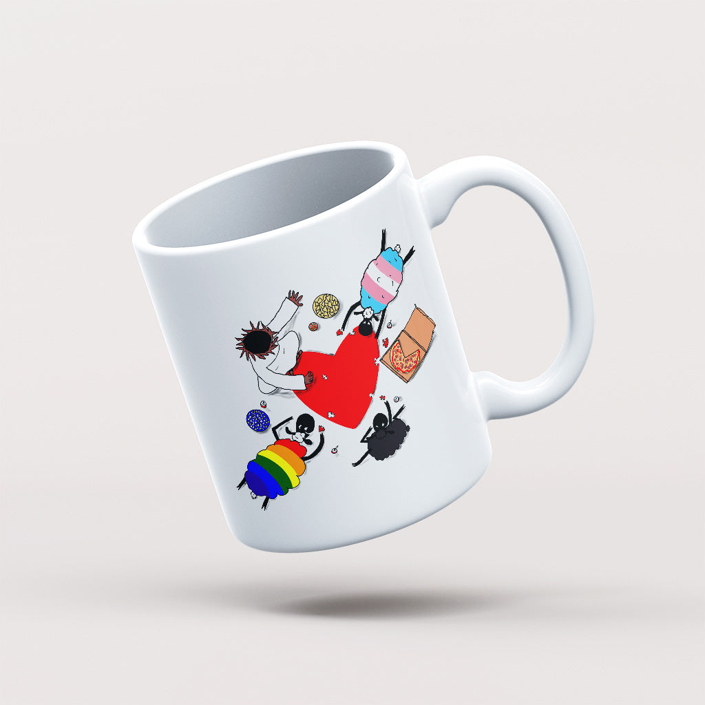 Puzzle of Love Mug - by nakedpastor