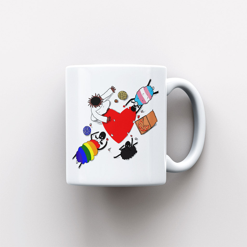 Puzzle of Love Mug - by nakedpastor