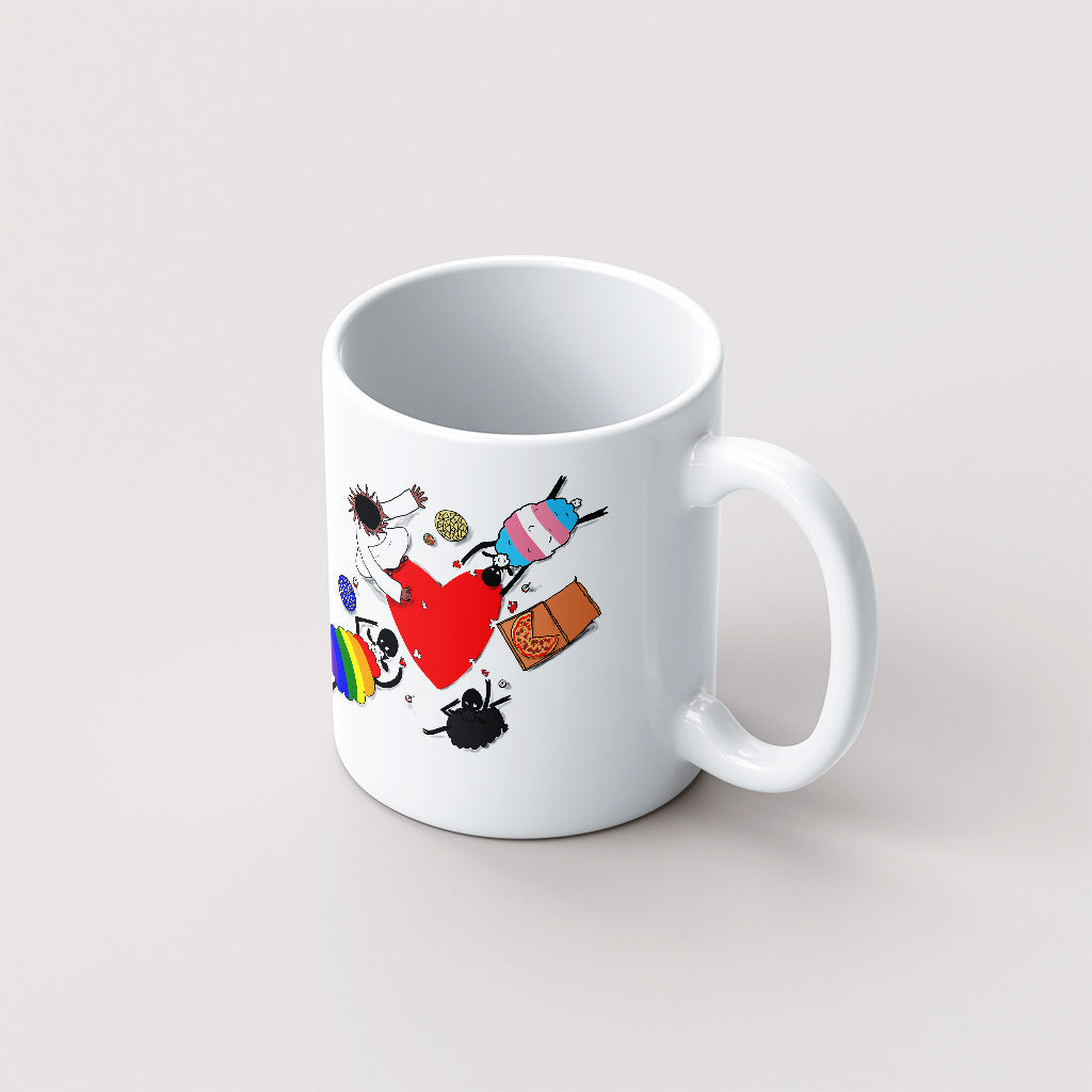 Puzzle of Love Mug - by nakedpastor