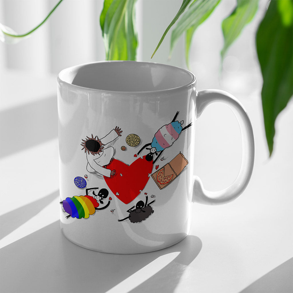 Puzzle of Love Mug - by nakedpastor