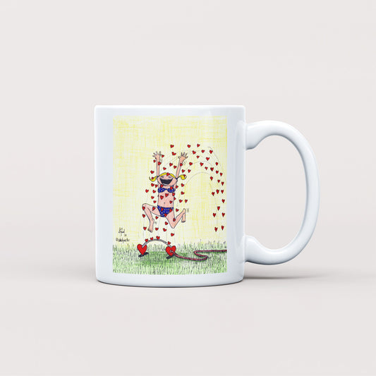 Sprinkler of Love Mug - by nakedpastor