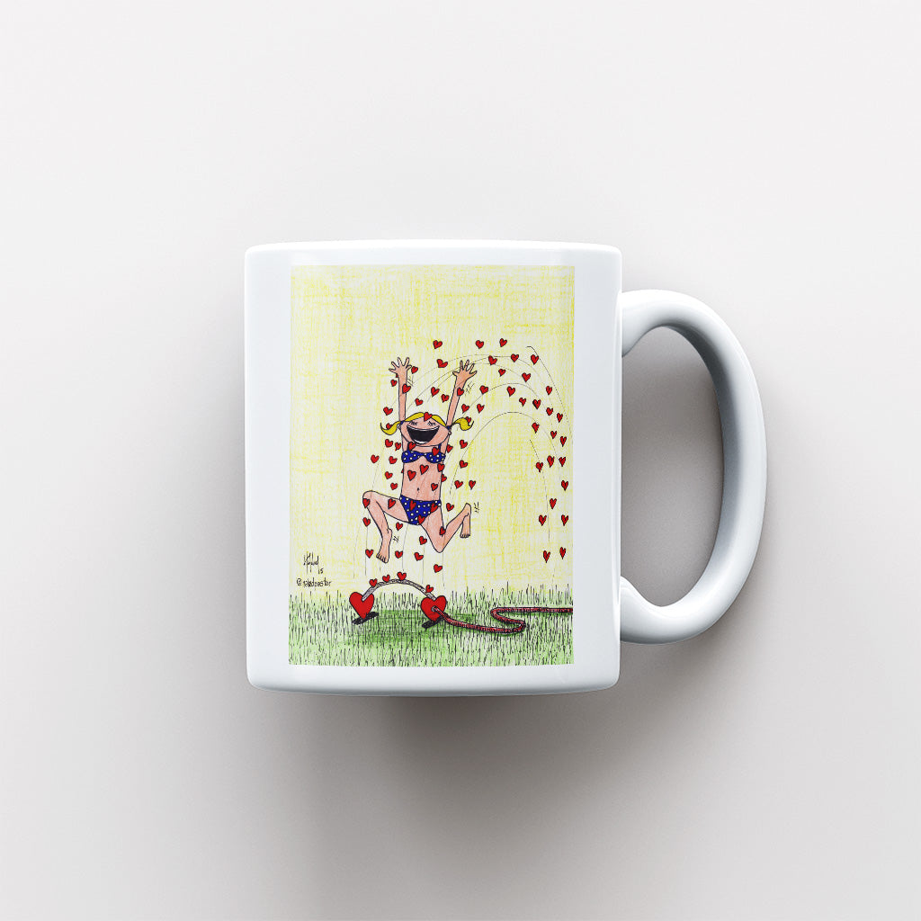 Sprinkler of Love Mug - by nakedpastor