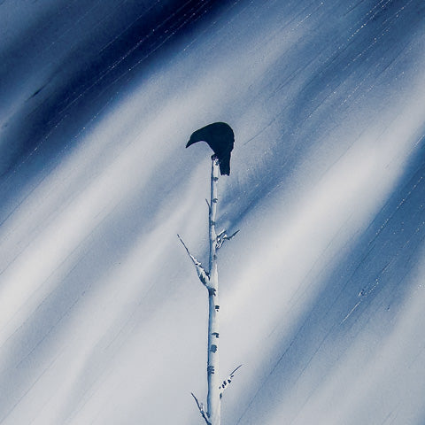 Alone I Will Stand Watercolor Print-Paintings-nakedpastor