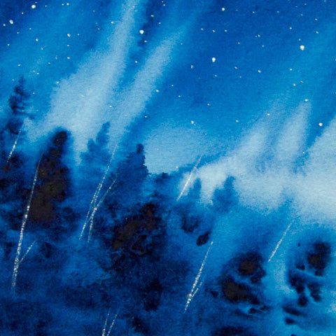 Come Dream With Me Watercolor Print - by nakedpastor