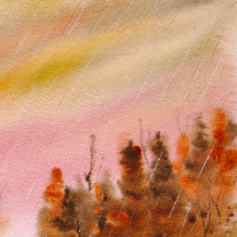 Come Isolate With Me Watercolor Print - by nakedpastor