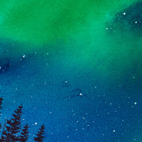 This is For Me Watercolor Print - by nakedpastor