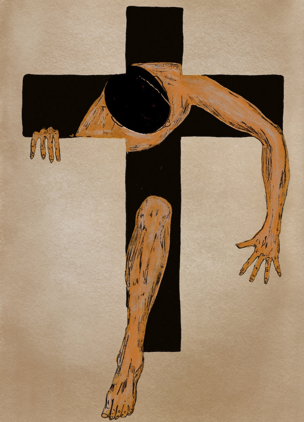 The Narrow Way Print - by nakedpastor