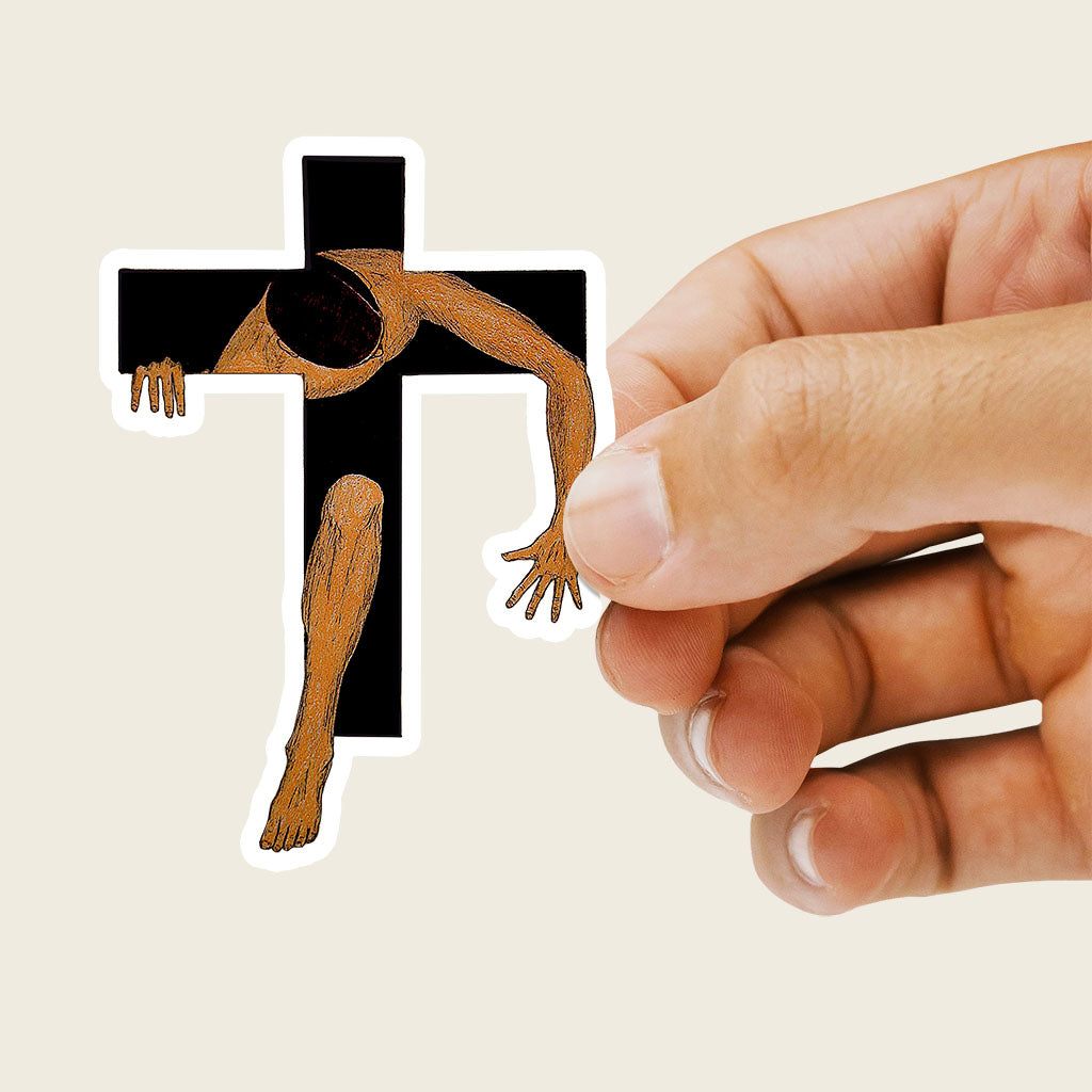 Narrow Way Sticker - by nakedpastor