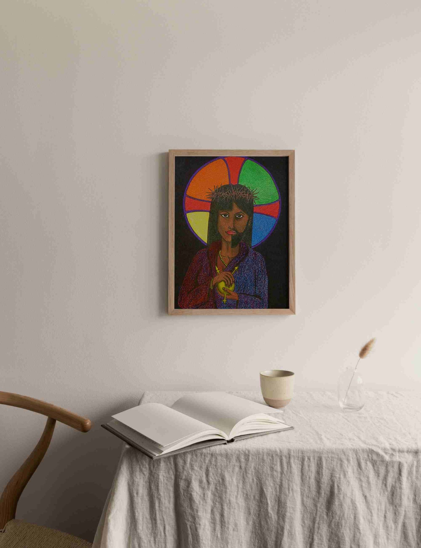 Neither Image of Christ Print - by nakedpastor