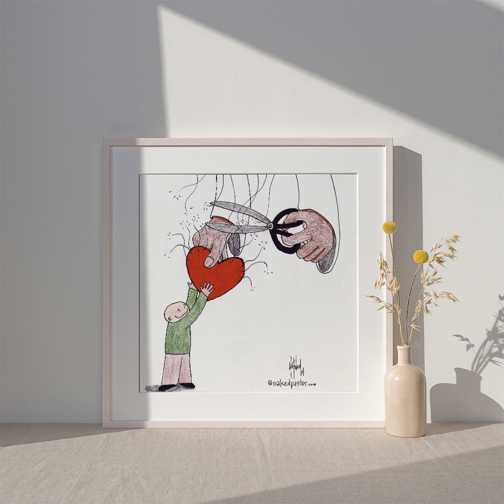 No Strings Attached Print - by nakedpastor
