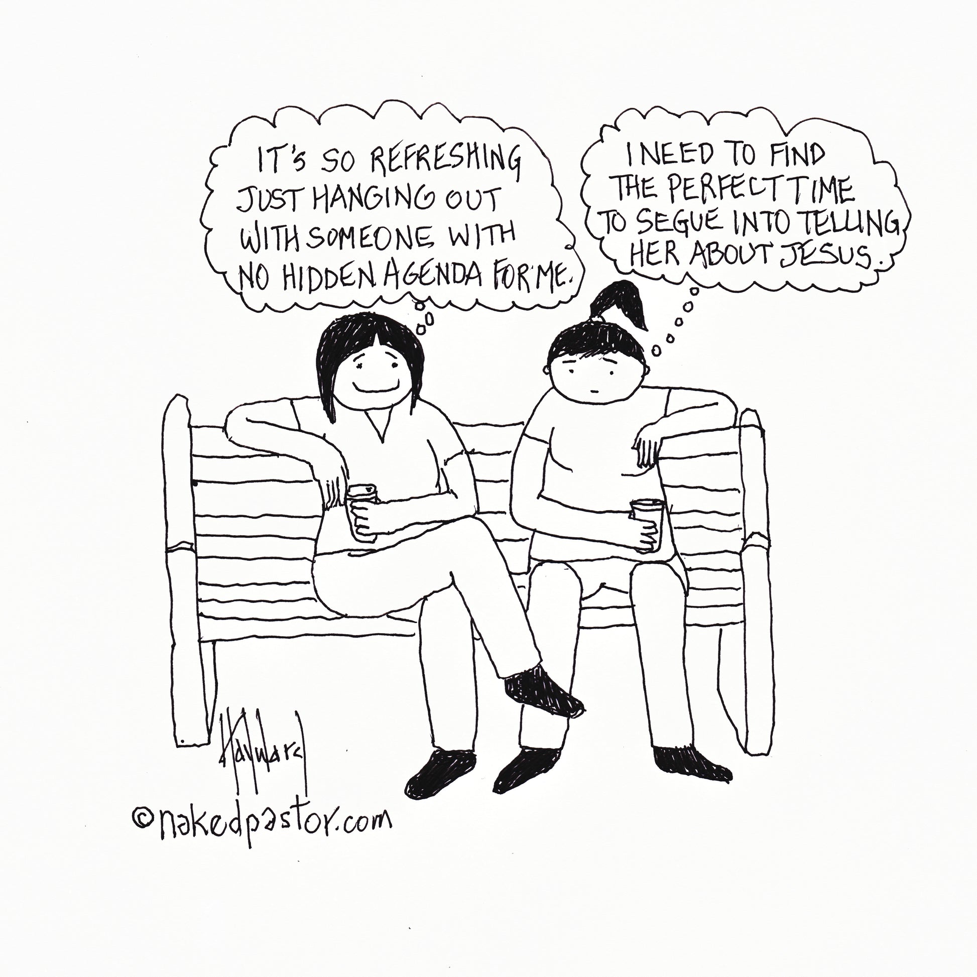 No Agenda Digital Cartoon - by nakedpastor