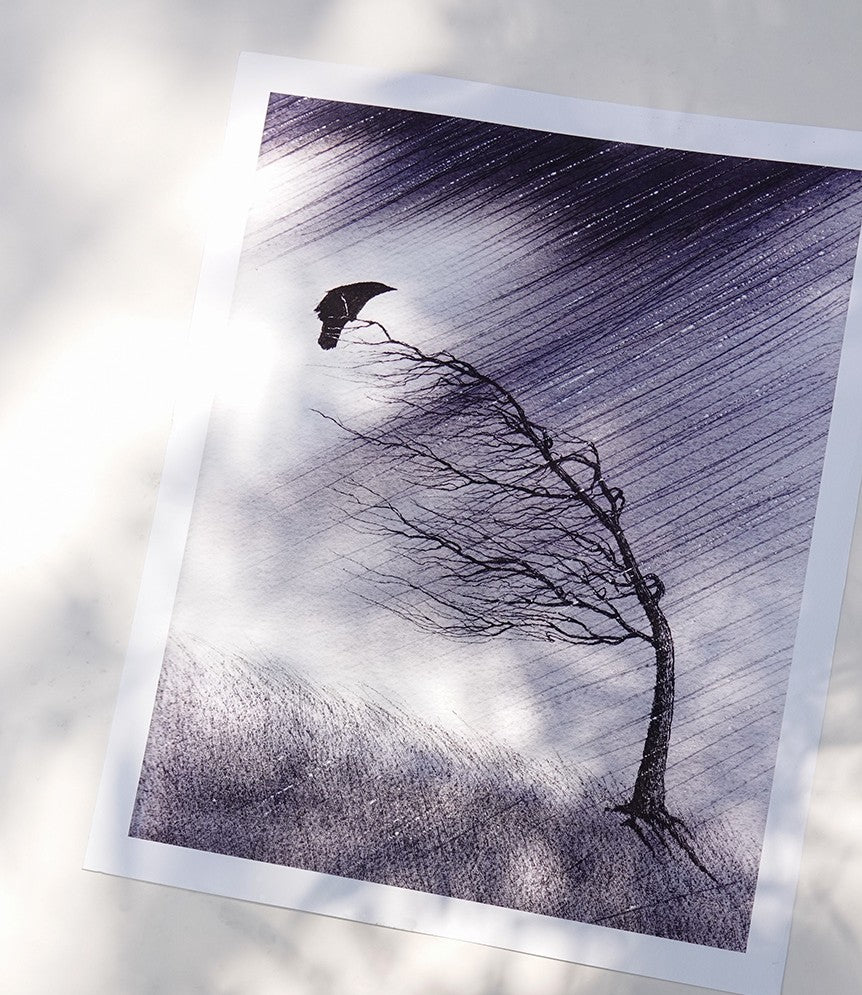 Prevailing Watercolor Print - by nakedpastor