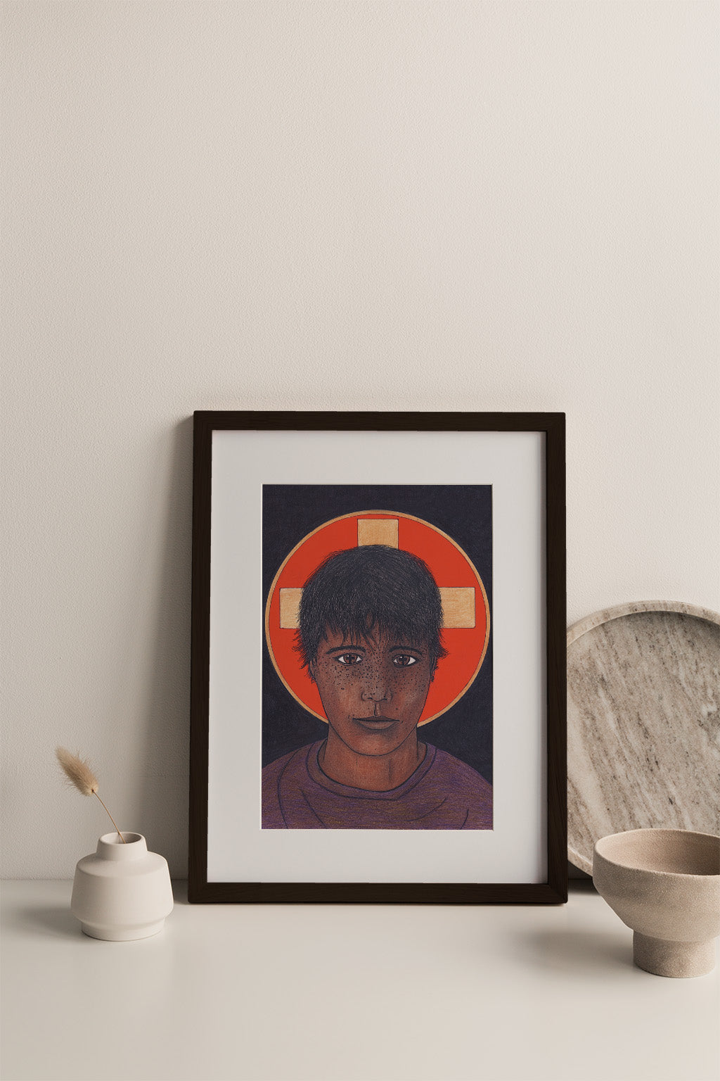 Questioner Image of Christ Print - by nakedpastor