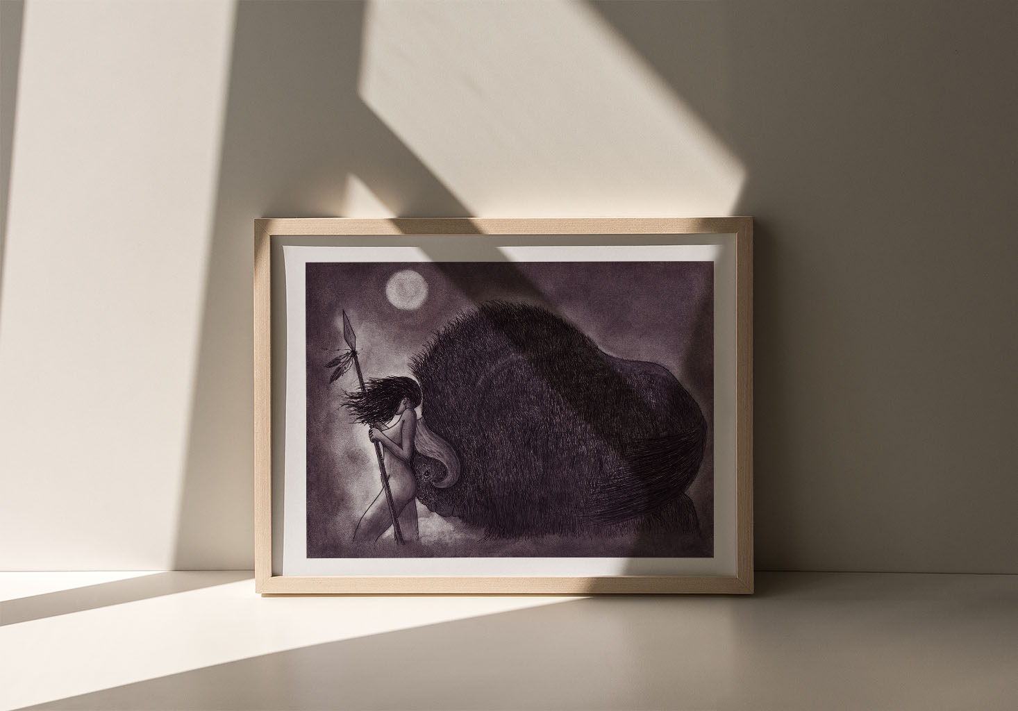 Sophia Resilience Print - by nakedpastor