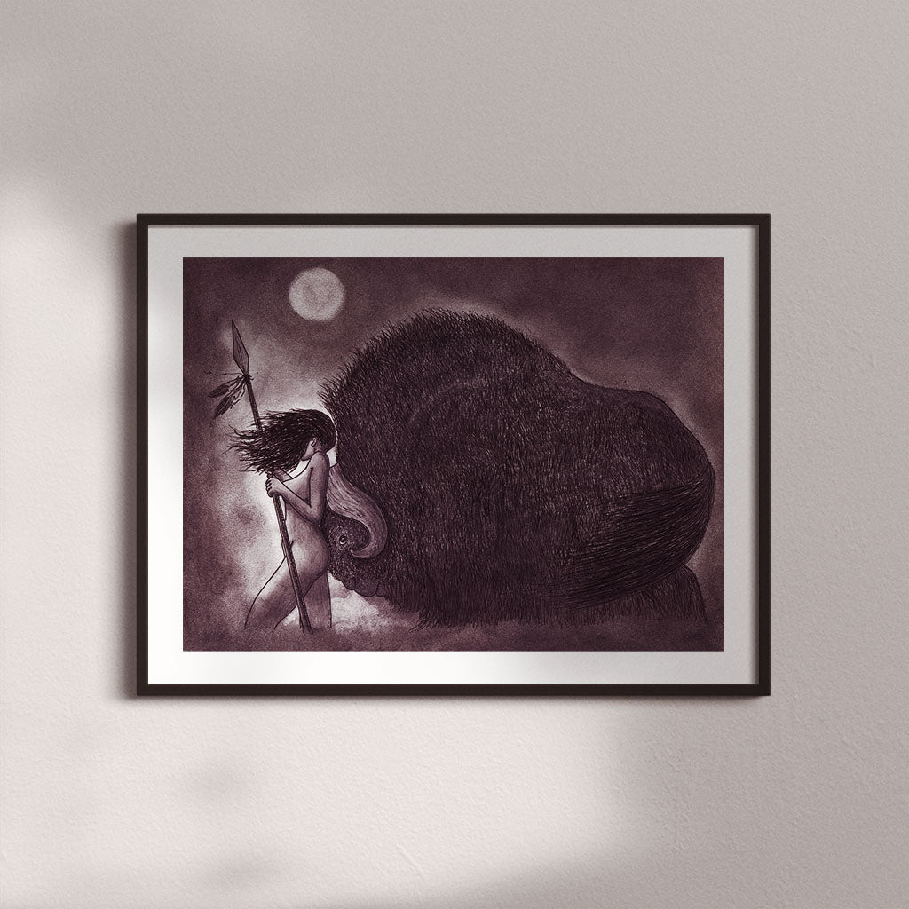 Sophia Resilience Print - by nakedpastor