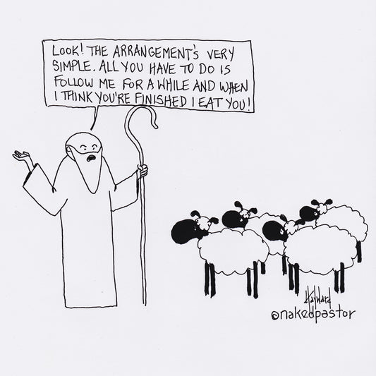 Simple Arrangement Digital Cartoon - by nakedpastor