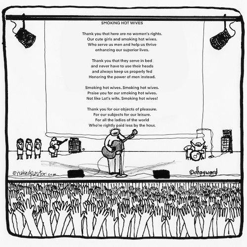 Smoking Hot Wives Digital Cartoon - by nakedpastor