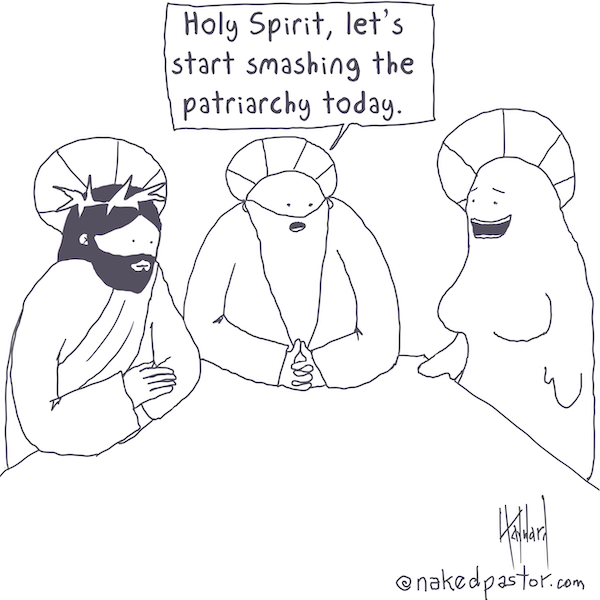 Start Smashing the Patriarchy Digital Cartoon - by nakedpastor