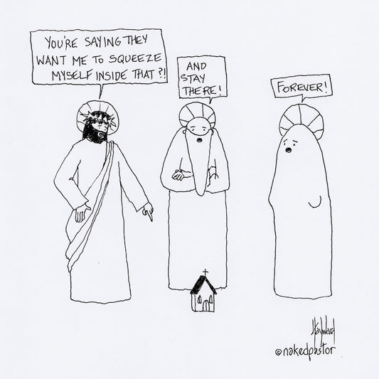 The Big Squeeze Digital Cartoon - by nakedpastor