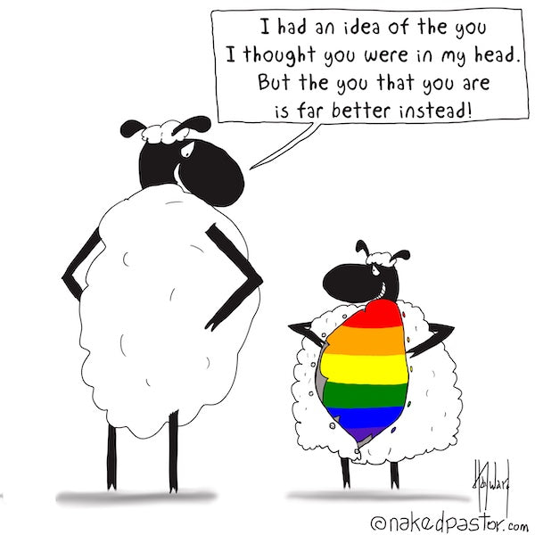 The You That You Are Digital Cartoon - by nakedpastor