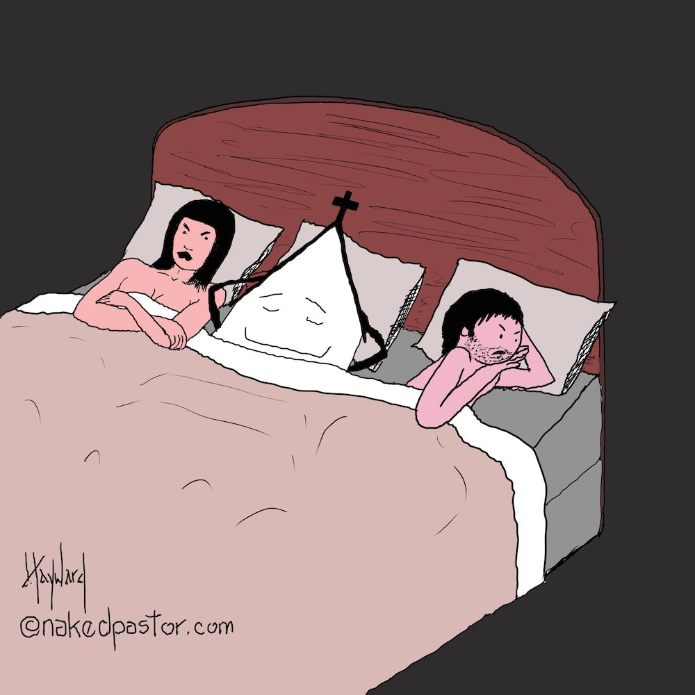 The Church Between You Digital Cartoon - by nakedpastor