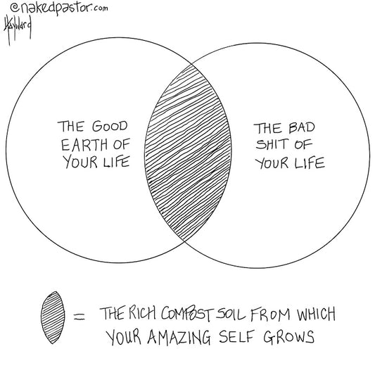 The Compost of Your Life Digital Cartoon - by nakedpastor